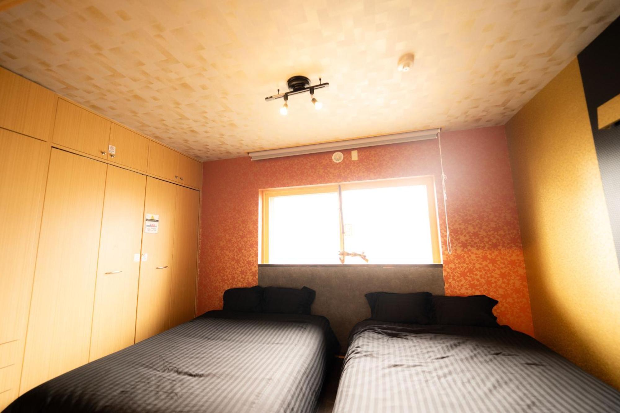 Biosvilla522-Sapporo Susukino Night- 1Room W-Beds2&S-Beds2 6Persons Exterior foto
